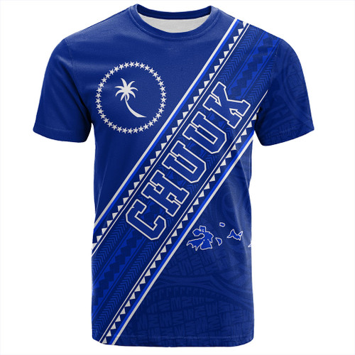 Chuuk State T-Shirt Flag And Coat Of Arms