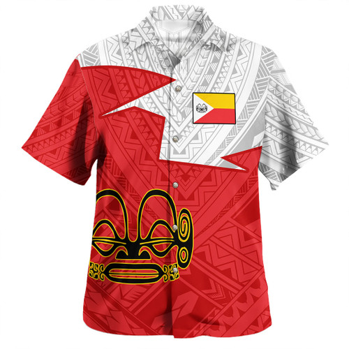 Marquesas Islands Hawaiian Shirt Polynesian Tattoo Flag And Coat Of Arms