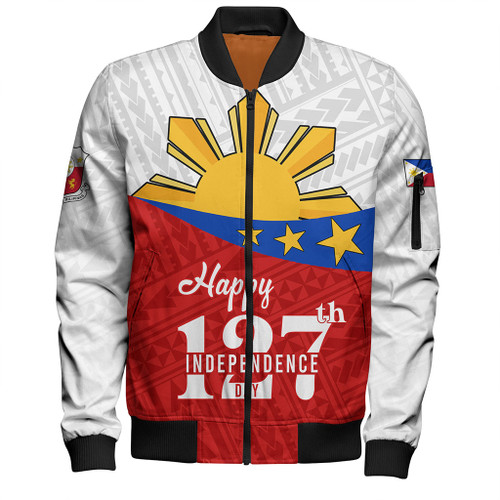 Philippines Filipinos Bomber Jacket Happy Independence Day
