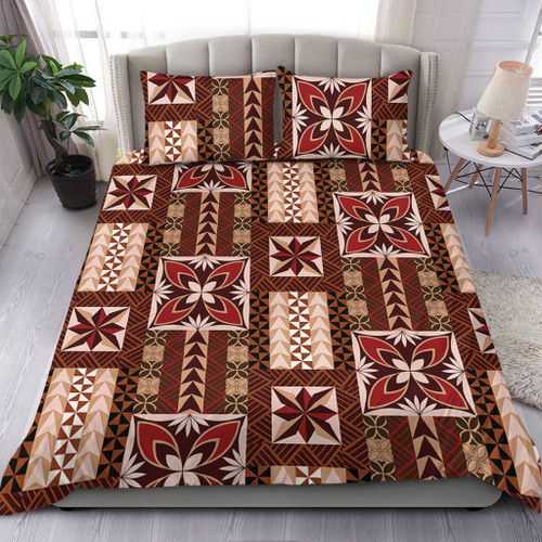 Samoa Bedding Set Siapo Pattern Print