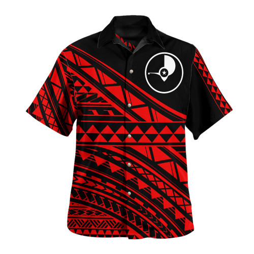 Yap State Hawaiian Shirt Special Polynesian Ornaments1