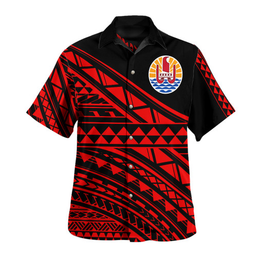 Tahiti Hawaiian Shirt Special Polynesian Ornaments1