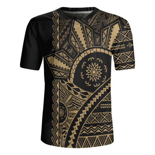 Philippines Filipinos Rugby Jersey Traditional Sun Batok Tattoo Design