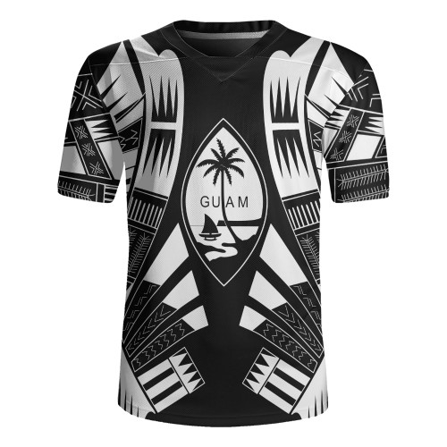 Guam Rugby Jersey Polynesian Tribal Premium Style