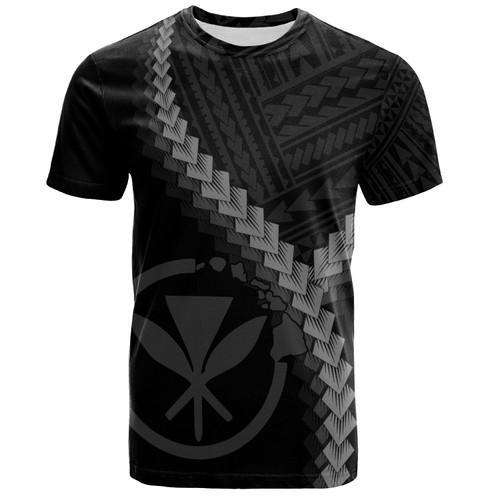 Hawaii T-Shirt Coat Of Arm Polynesian Tattoo Style1