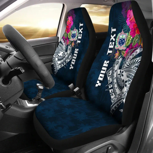 Samoa Custom Personalised Car Seat Covers - Summer Vibes