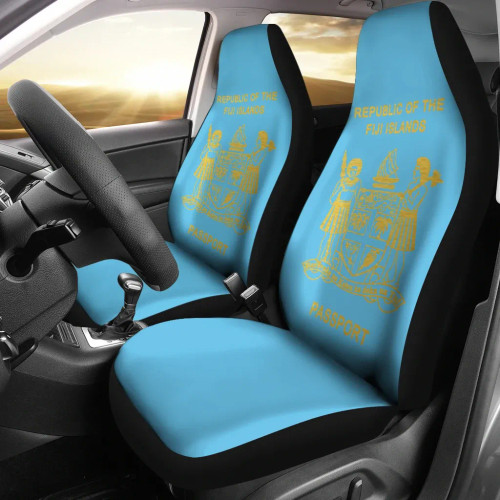 Fiji Car Seat Covers - Republic Of The Fiji Islands Passport