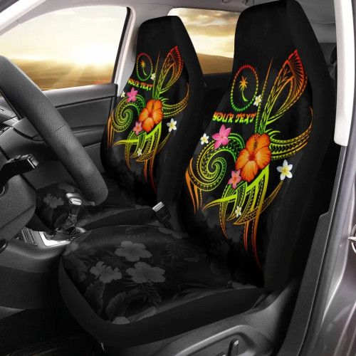 Chuuk Polynesian Personalised Car Seat Covers - Legend of Chuuk (Reggae)