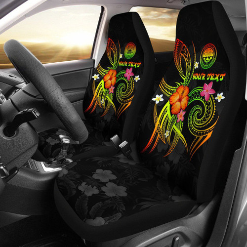 Federated States of Micronesia Polynesian Personalised Car Seat Covers - Legend of FSM (Reggae)