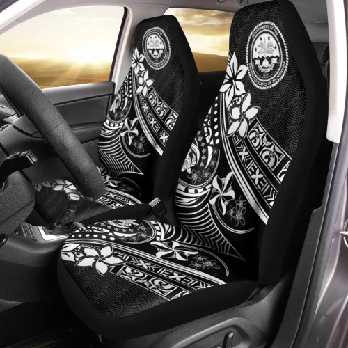 Federated States of Micronesia Car Seat Cover - The Flow OF Ocean