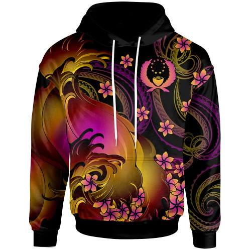 Pohnpei Hoodie - Pohnpei in wave