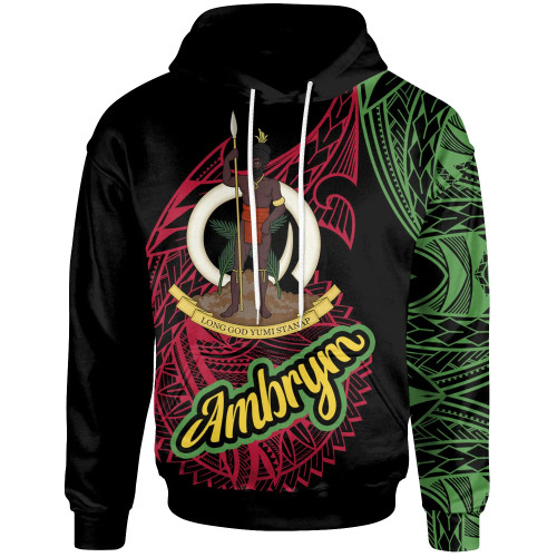Vanuatu Hoodie -'mbrym Seal Of Vanuatu Special Style