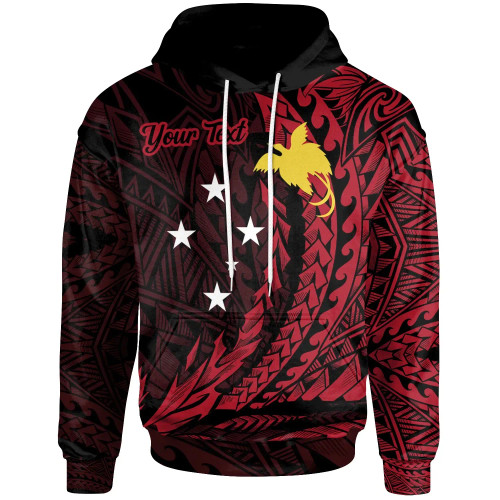 Papua New Guinea Hoodie - Custom Personalised Wings Style
