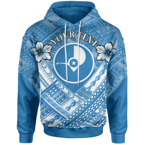 Yap Custom Personalised Hoodie - Yap Flag Camisole Hibiscus Style