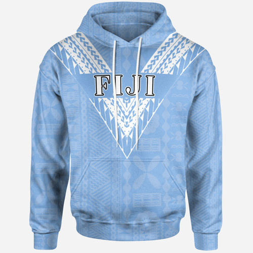 Fiji All Over Hoodie - Flag Color Sailor Style 1
