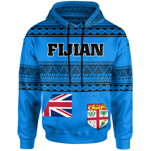 Fijian All Over Hoodie - Tapa Pattern
