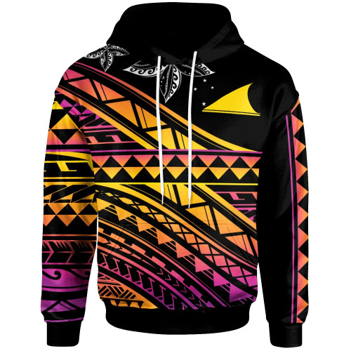 Tokelau - Custom Personalised Hoodie - Special Polynesian Ornaments