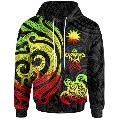 Nauru Hoodie - Reggae Tentacle Turtle