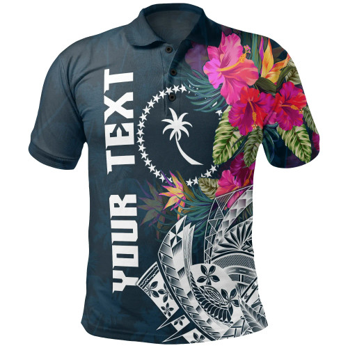 Chuuk Custom Personalised Polo Shirt - Summer Vibes 1
