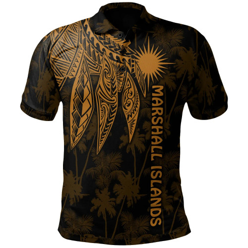 Marshall Islands Polo- Polynesian Wings (Golden) 1