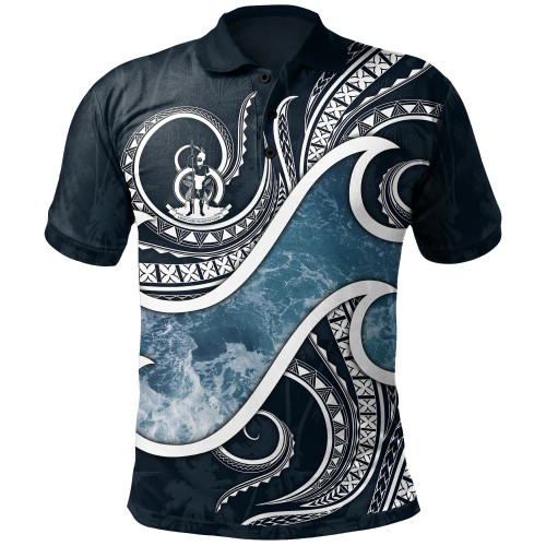 Tuvalu Polynesian Polo - Ocean Style 1