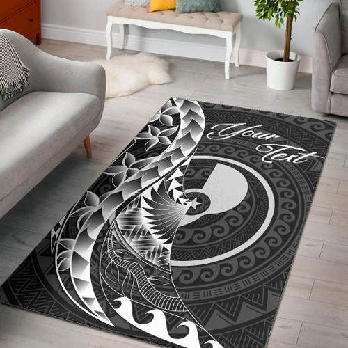 Yap Area Rug - Custom Personalised Polynesian Pattern Style Polynesian 1