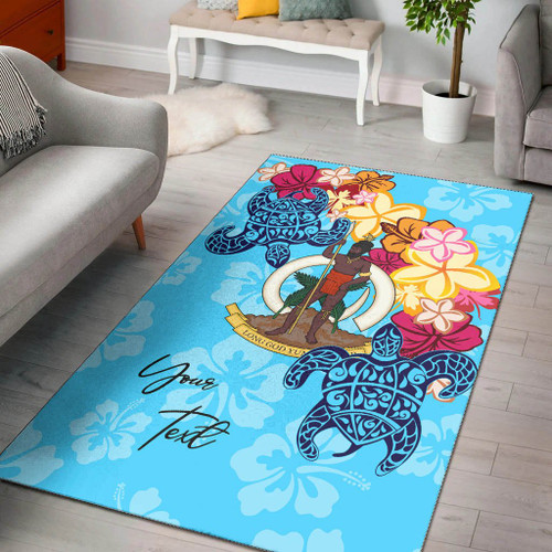 Vanuatu Area Rug - Custom Personalised Tropical Style Polynesian 1
