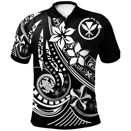 Hawaii Polo Shirt - The Flow Of The Ocean 1