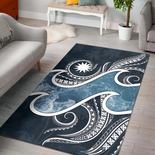 Nauru Polynesian Area Rug - Ocean Style Polynesian 1