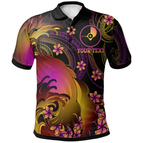 Yap  Custom Personalised Polo Shirt - Yap in wave 1
