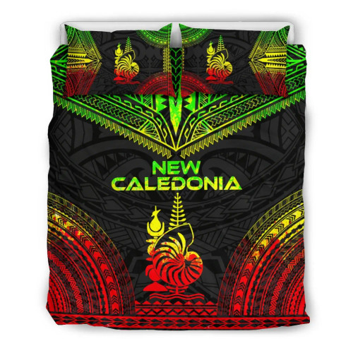 New Caledonia Polynesian Chief Duvet Cover Set - Reggae Version 1