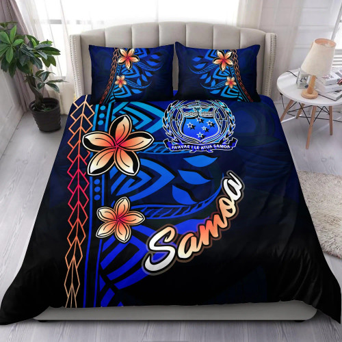 Samoa Bedding Set - Vintage Tribal Mountain 1
