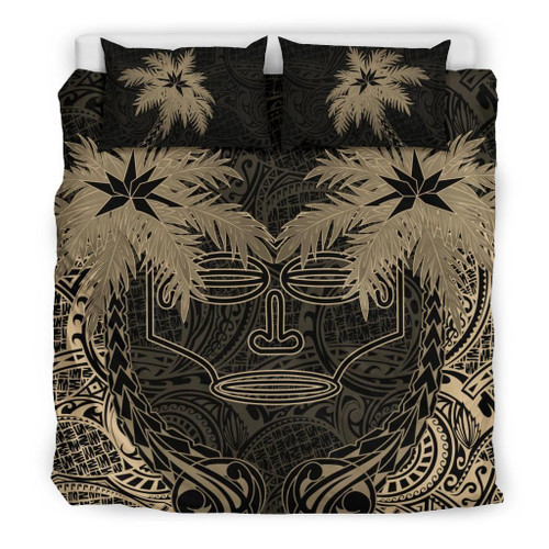 Marquesas Islands Duvet Cover Set - Marquesas Islands Flag Coconut (Duvet Cover) 1