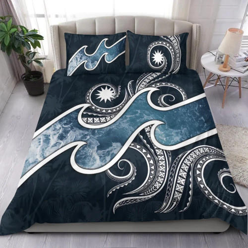 Nauru Polynesian Bedding Set - Ocean Style 1