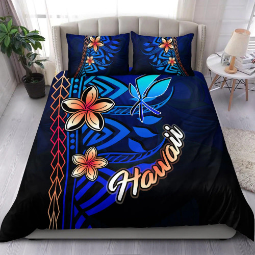 Hawaii Bedding Set - Vintage Tribal Mountain 1