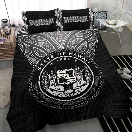 Hawaii Bedding Set - Triangle Polynesian Pattern 1
