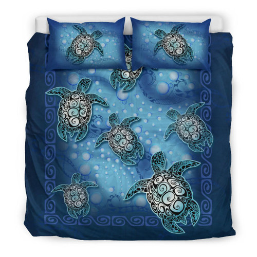 Turtle Duvet Cover Set - Light Sea 1