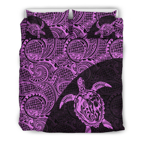 Turtle Mermaid Polynesian Duvet Cover Set 05 1