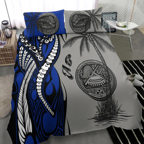 American Samoa Bedding Set - Classical Coconut Tree 1