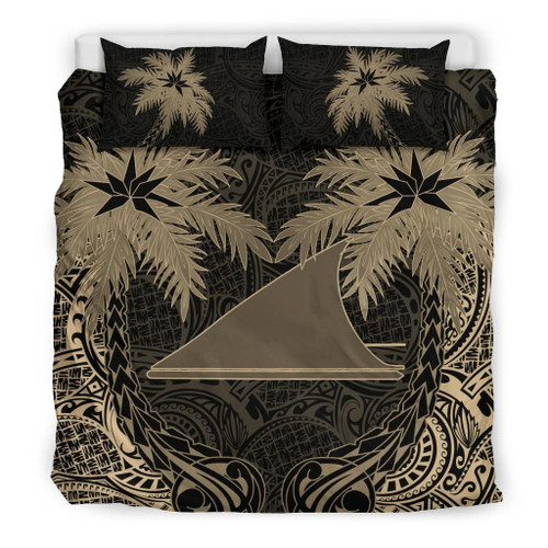 Tokelau Duvet Cover Set - Tokelau Flag Coconut (Duvet Cover) 1