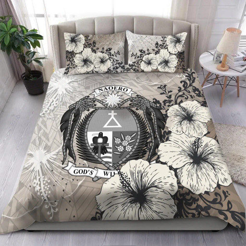 Nauru Bedding Set - Vintage Luxury Floral Style 1