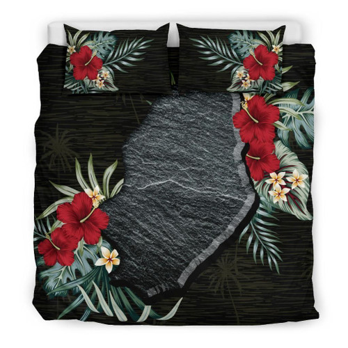 Niue Duvet Cover Set - Hibiscus Map 1