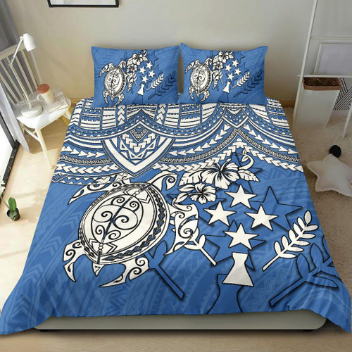 Polynesian Bedding Set - Kosrae Duvet Cover - Polynesian Turtle 1