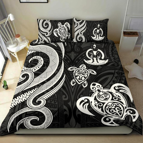 Vanuatu Bedding Set - White Tentacle Turtle 1
