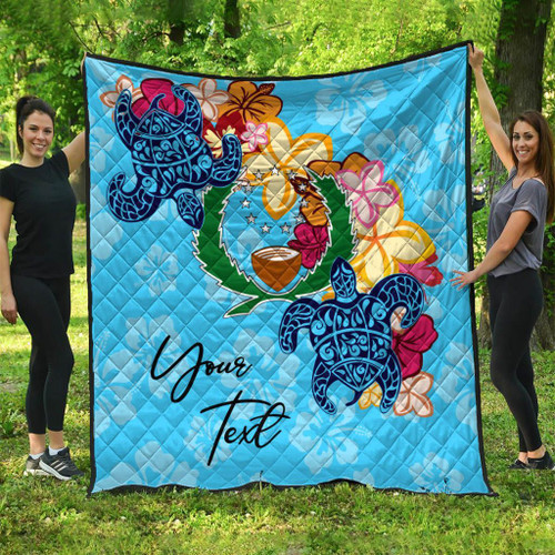 Pohnpei Custom Personalised Premium Quilt - Tropical Style 1