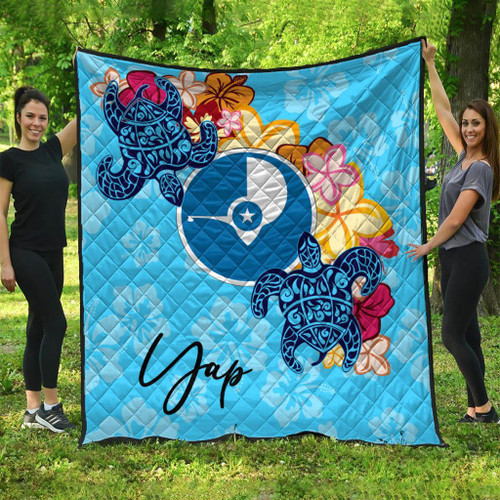 Yap Premium Quilt - Tropical Style 1