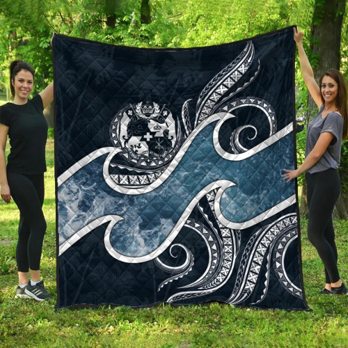Tonga Polynesian Premium Quilt - Ocean Style 8