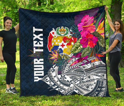 Tonga Custom Personalised Premium Quilt - Summer Vibes 2