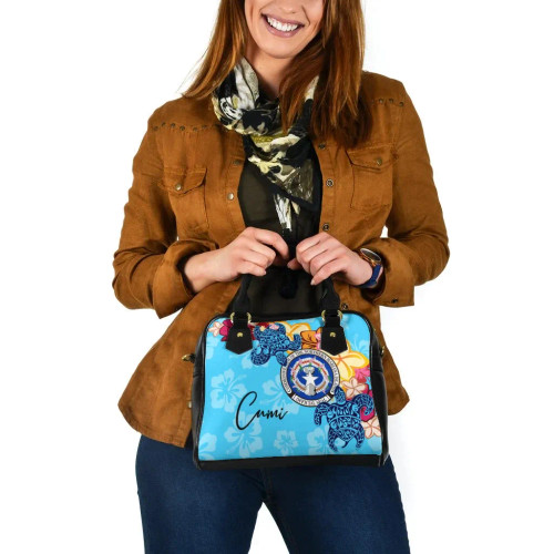 Northern Mariana Islands Shoulder Handbag - Tropical Style 1