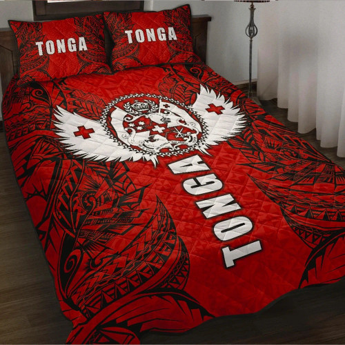 Tonga Polynesian Quilt Bed Set - Tonga Wings 1